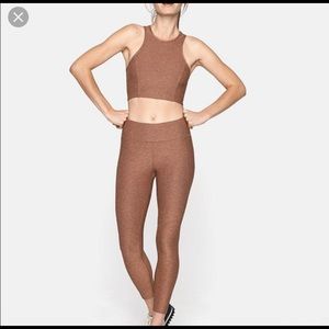 Outdoor voices Santa Fe leggings S/M or top M/L